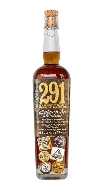 291 COLORADO WHISKEY BARREL PROOF SINGLE BARREL