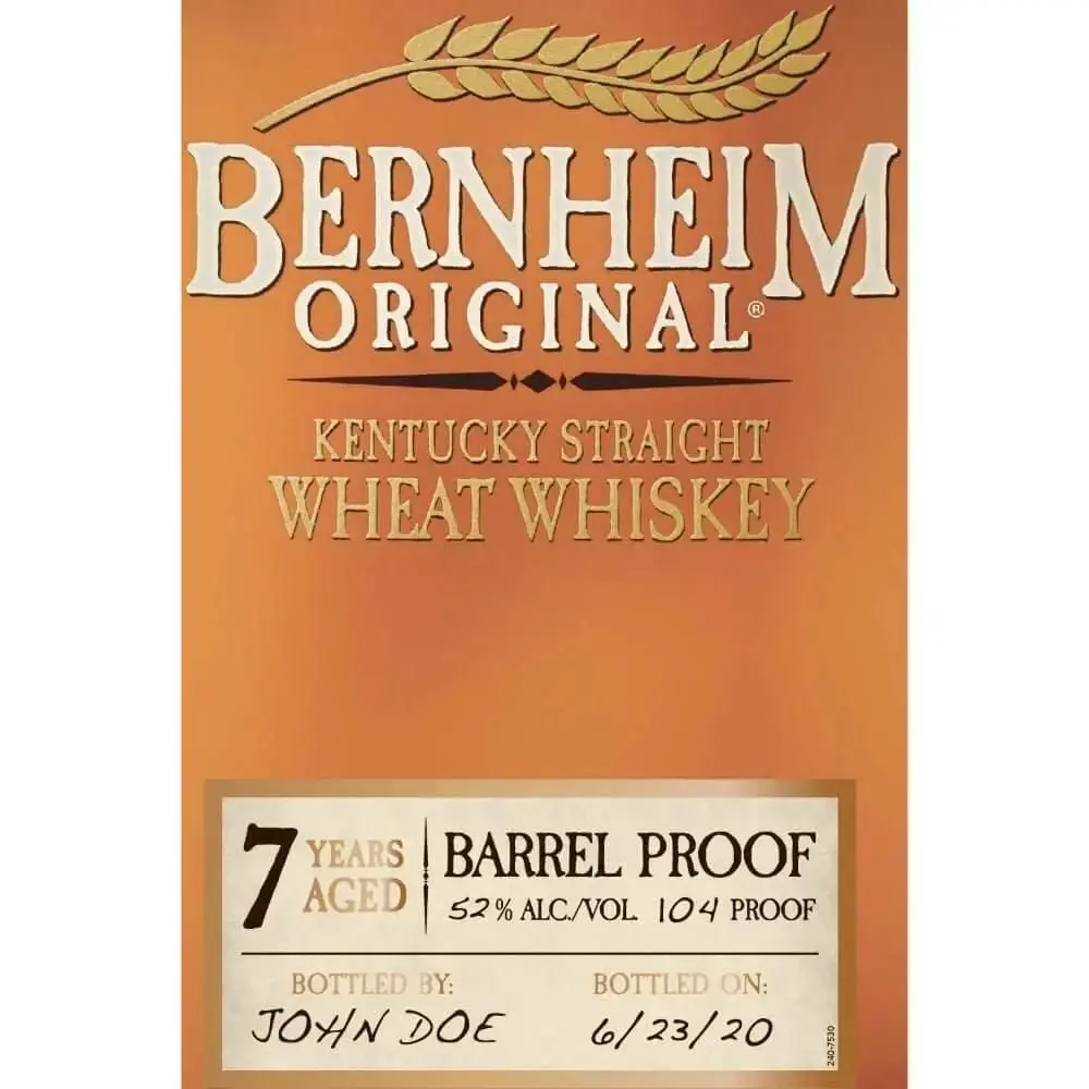 Bernheim Barrel Proof 7 Year Old - Image 2