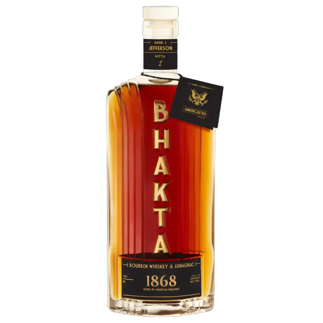 BHAKTA 1868 AMERICA250 Edition Barrel 2 Jefferson Bourbon Whiskey & Armagnac