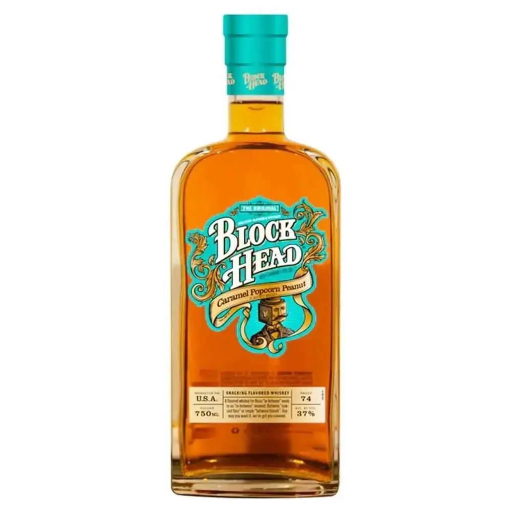 Blockhead Popcorn Peanut Butter Caramel Whiskey