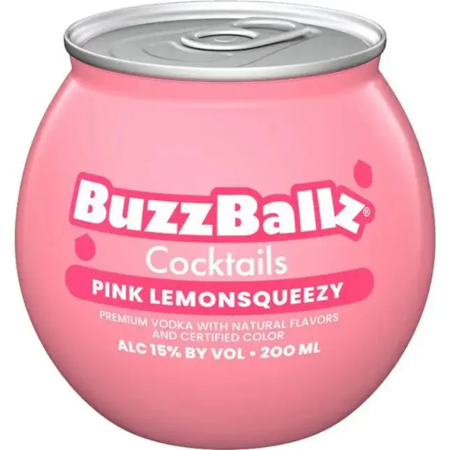 BuzzBallz Pink LemonSqueezy Cocktails - Image 2