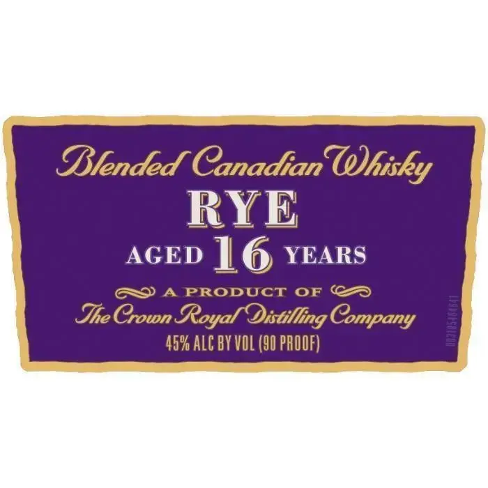 Crown Royal Noble Collection 16 Year Old Rye - Image 2