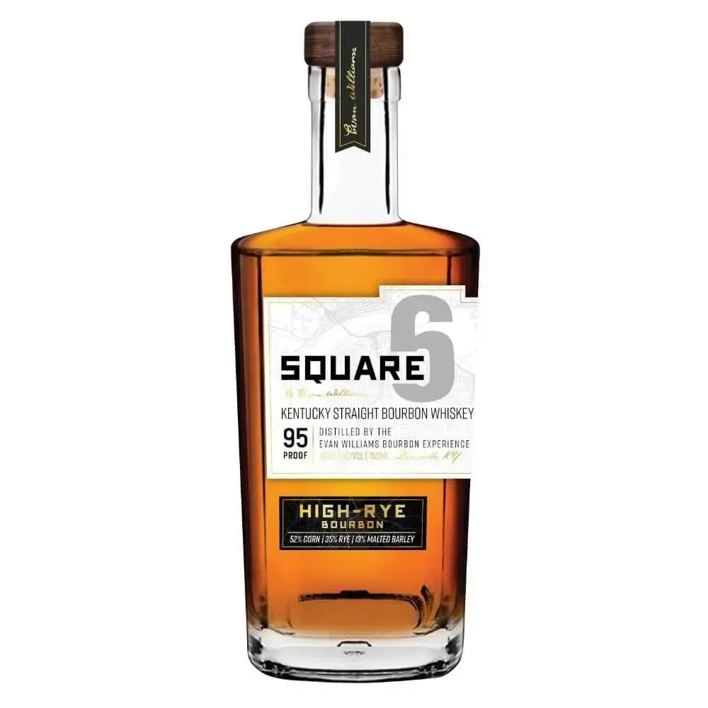 Evan Williams Square 6 Bourbon Whiskey