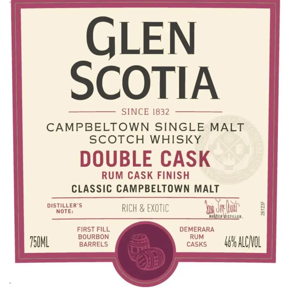Glen Scotia Double Cask Rum Finish - Image 2