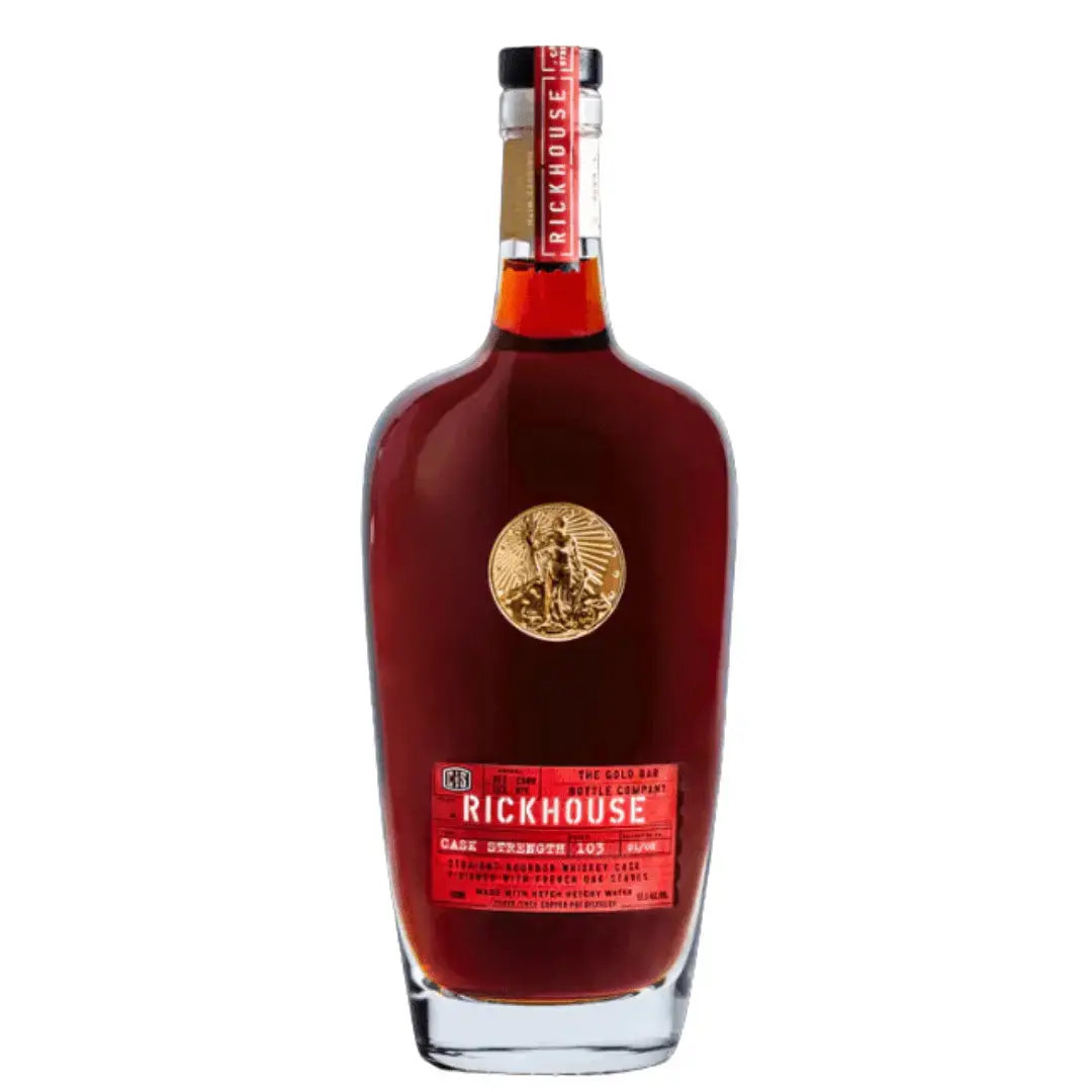 Gold Bar Rickhouse Cask Strength Bourbon Whiskey