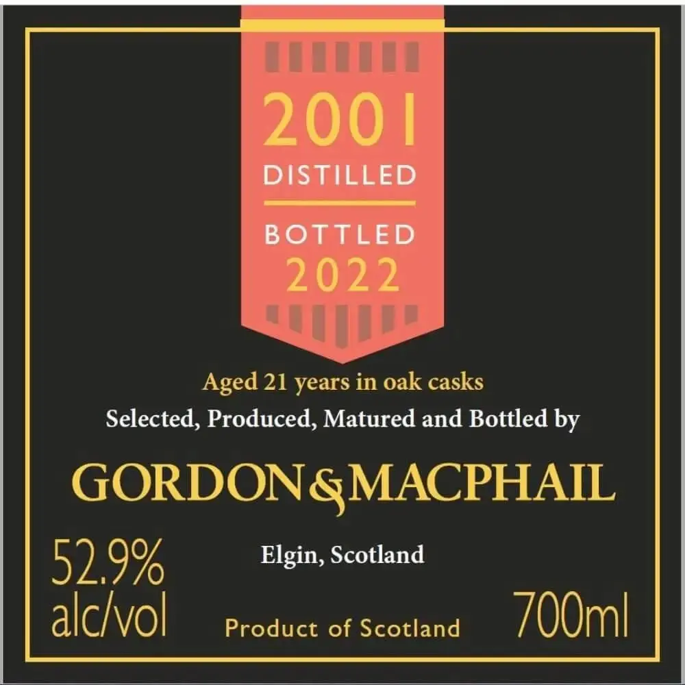 Gordon & MacPhail 2001 Speymalt from Macallan 21 Year Old