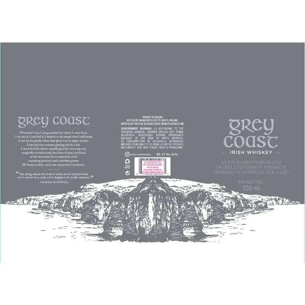 Grey Coast Irish Whiskey - Image 2
