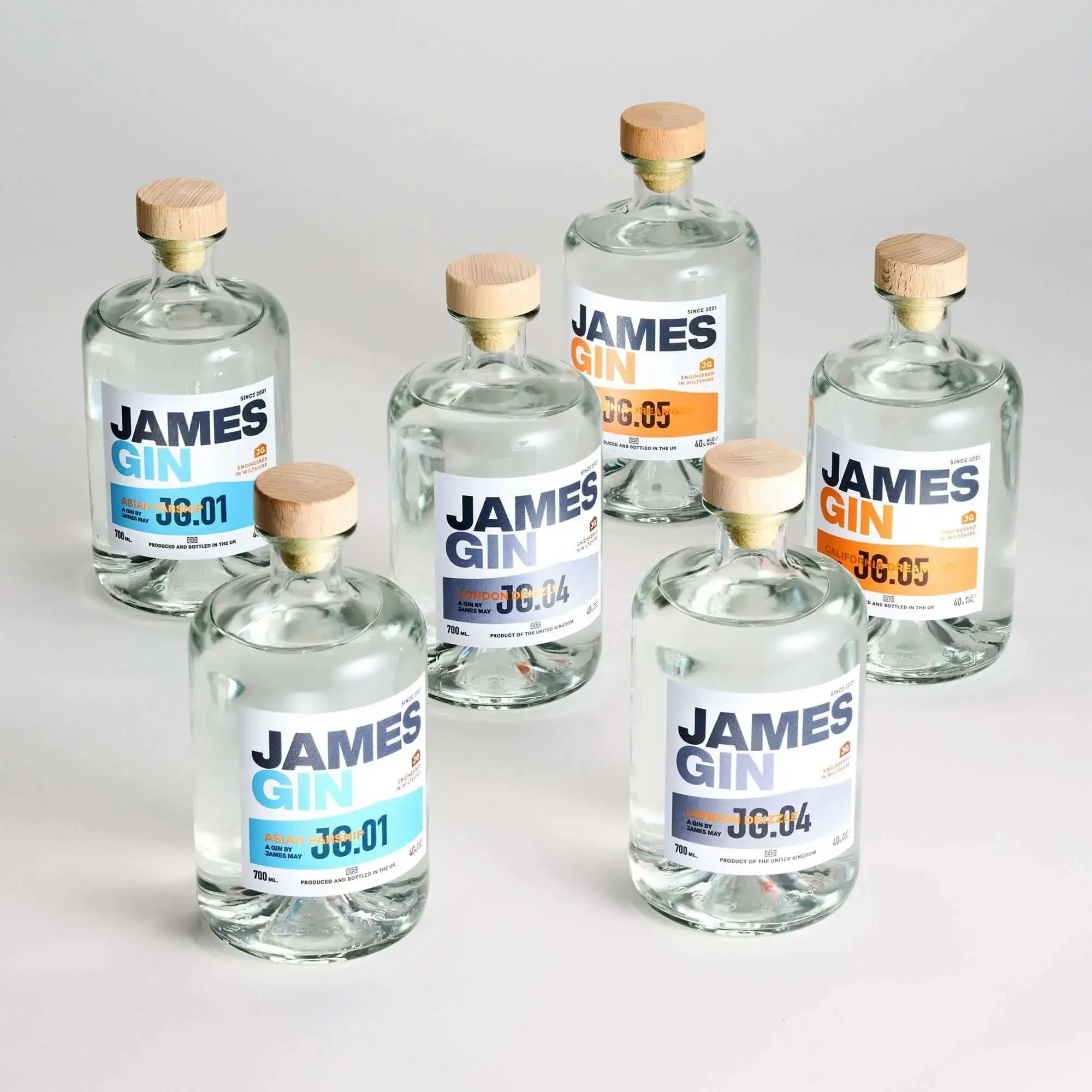 James Gin The Survivalist 6 Pack W/ Souvenir Gift Key Chain