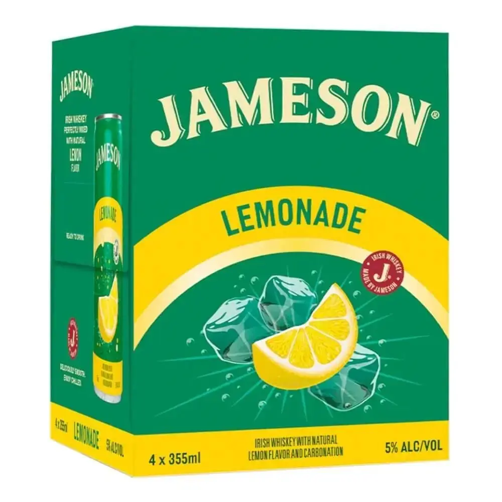 Jameson Lemonade Canned Cocktail 4pk - Image 2