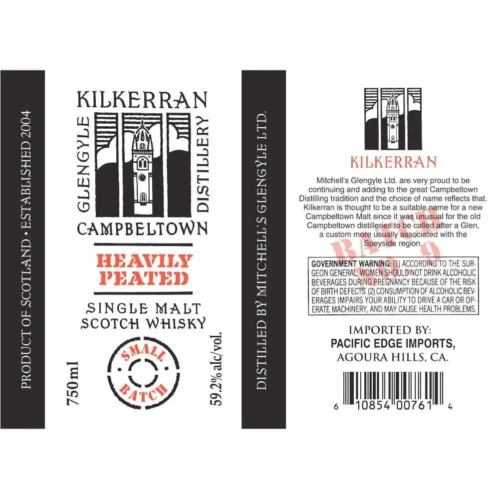 Kilkerran Heavily Peated Batch No. 9 - Image 2