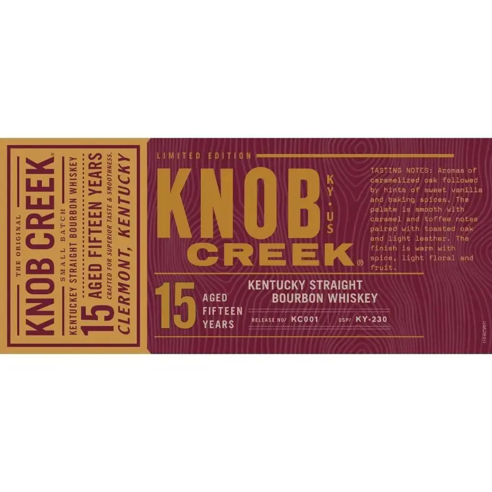 Knob Creek 15 Year Old - Image 2