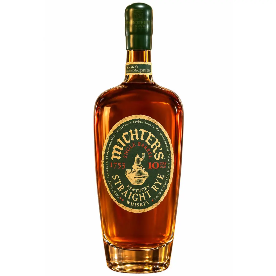 Michter’s 10 Year Old Single Barrel Rye Whiskey 2026 Release