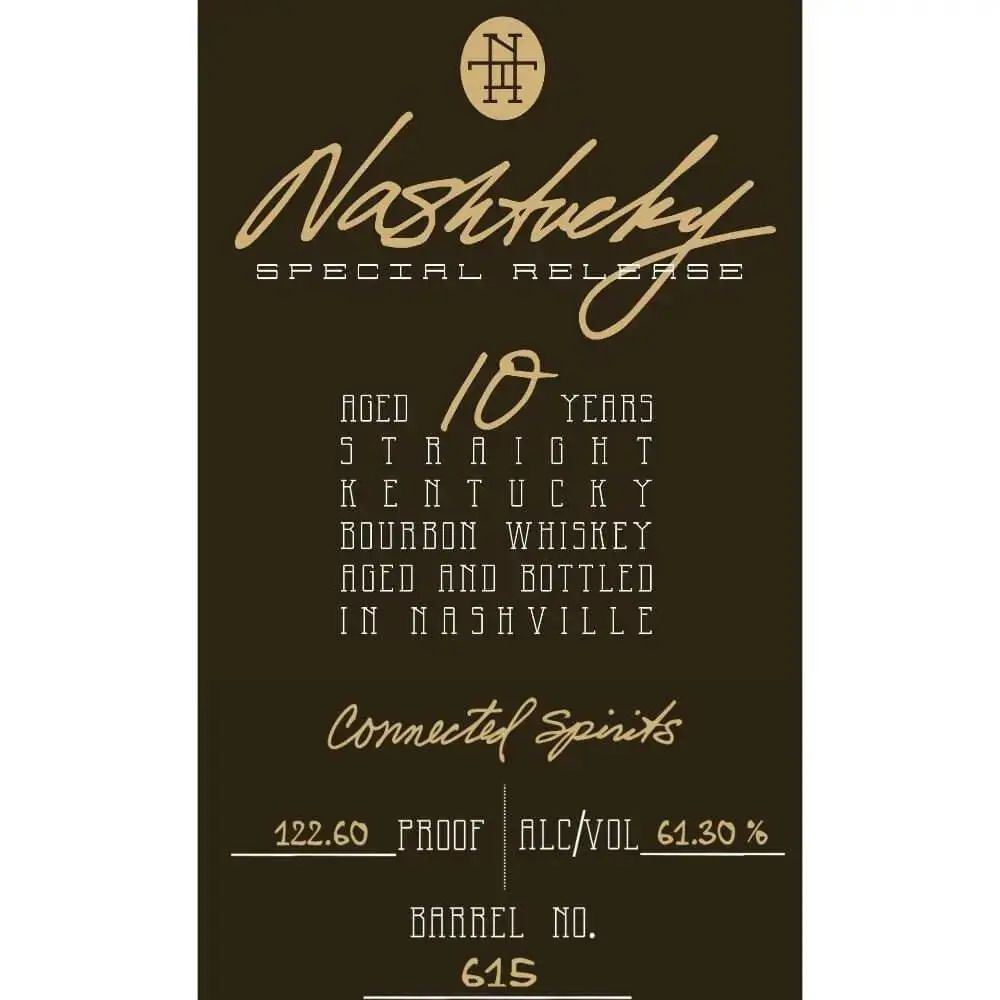 Nashtucky 10 Year Old Straight Kentucky Bourbon