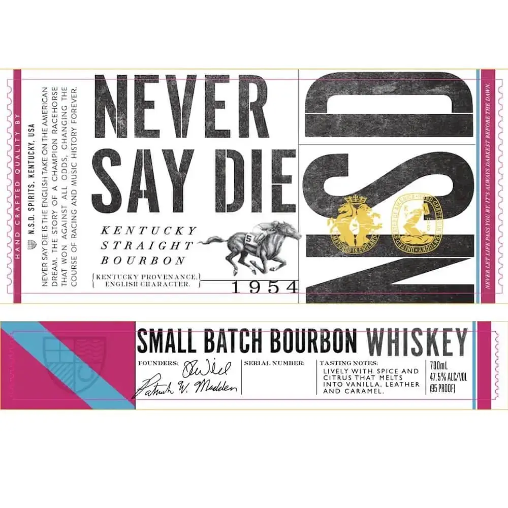Never Say Die Small Batch Kentucky Straight Bourbon - Image 2