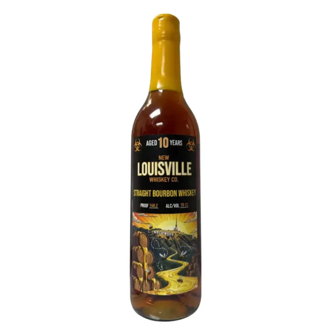 Nulu New Louisville Whiskey Co. 10 Year ‘Hollywood Honey’ Hazmat Bourbon 140.2 Proof