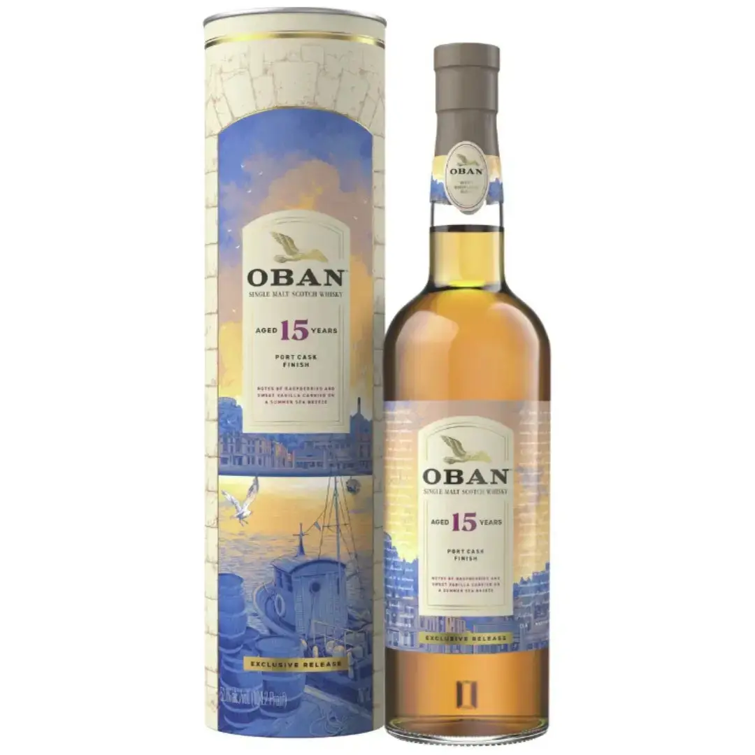 Oban 15 Year Old Port Cask Finish Scotch Whisky Limited Exclusive Release