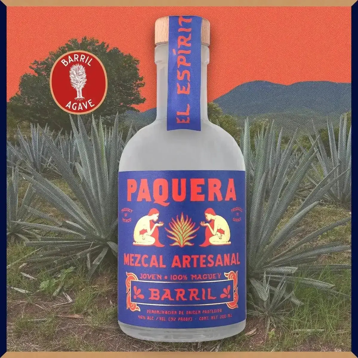 Paquera Mezcal Barril 200ml