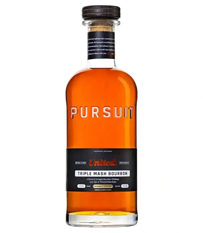 Pursuit United Barrel Proof Triple Mash Bourbon 700mL