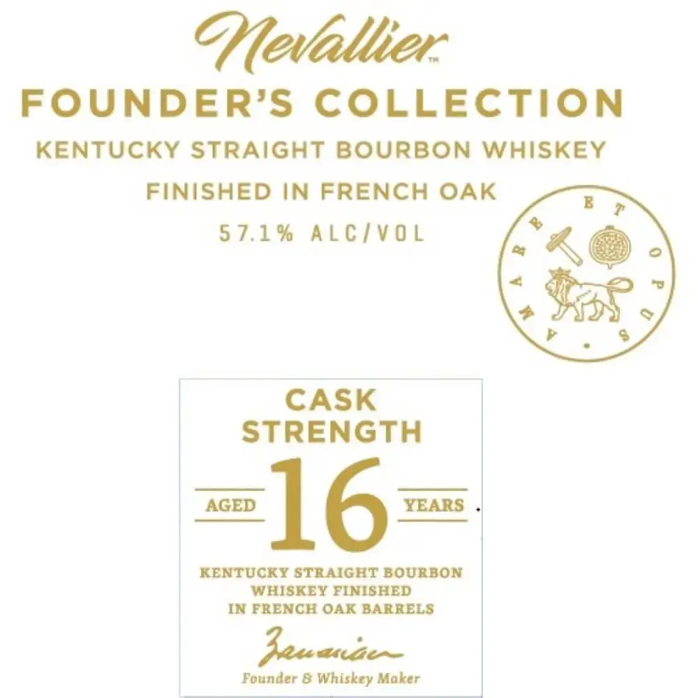 Rabbit Hole Nevallier Founder’s Collection 16 Year Old Straight Bourbon - Image 2
