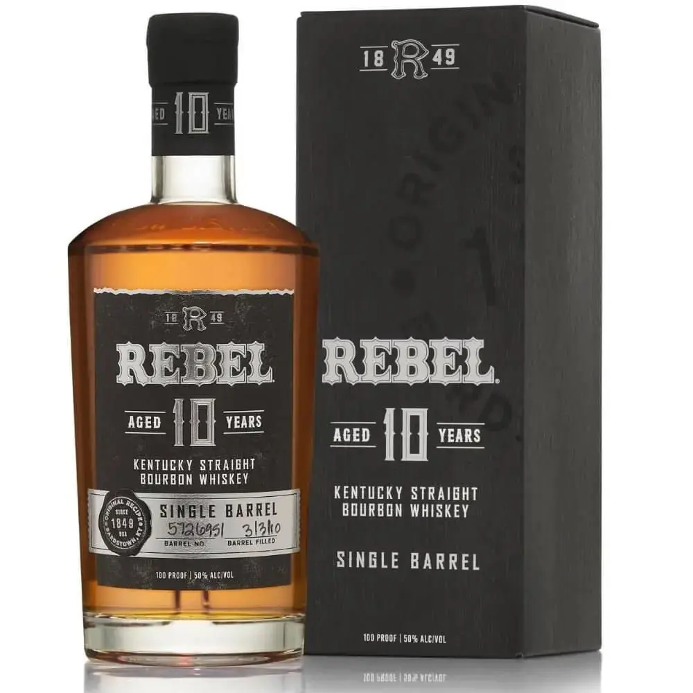 Rebel 10 Year Old Single Barrel Bourbon - Image 2