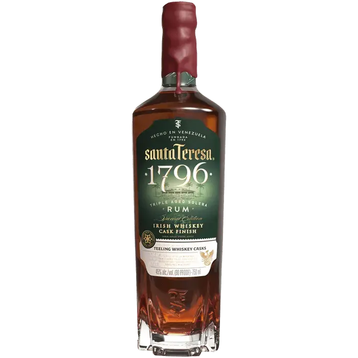 Santa Teresa 1796 Irish Whiskey Cask Finish Rum 750mL