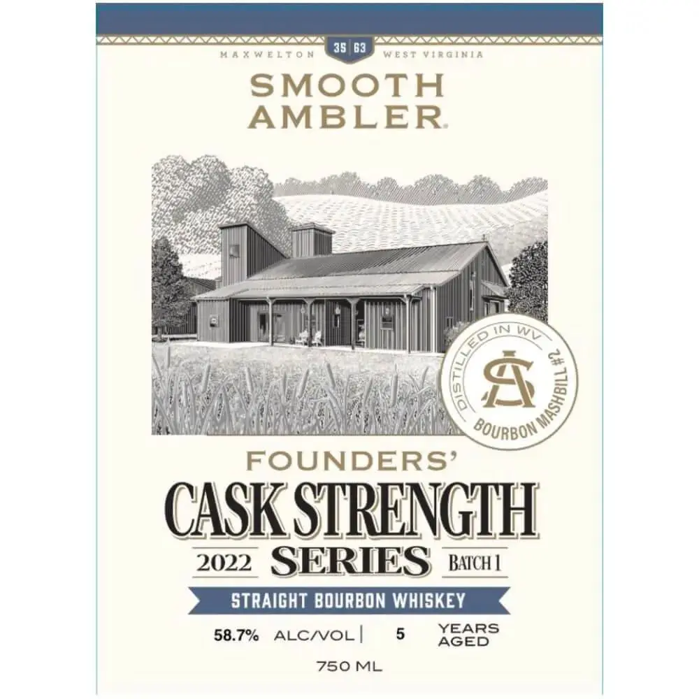 Smooth Ambler 2022 Founder’s Cask Strength Series Bourbon Batch 1 - Image 2