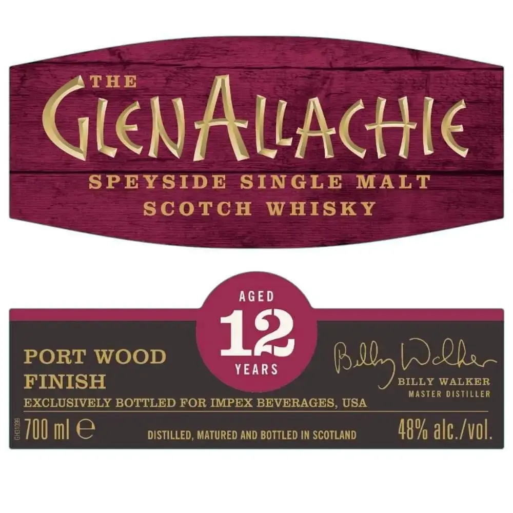 The GlenAllachie Portwood Finish 12 Year Old - Image 2