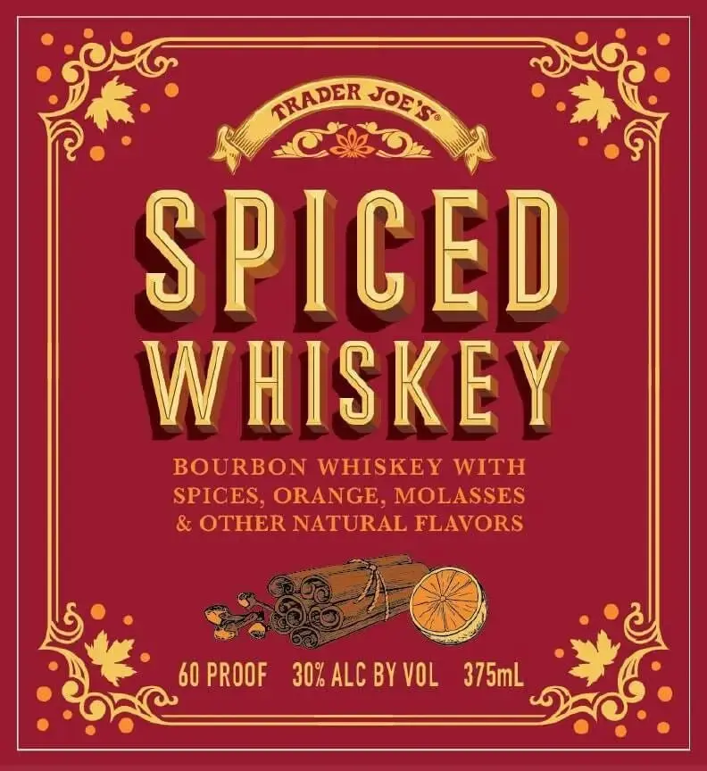 Trader Joe's Spiced Whiskey 375ml