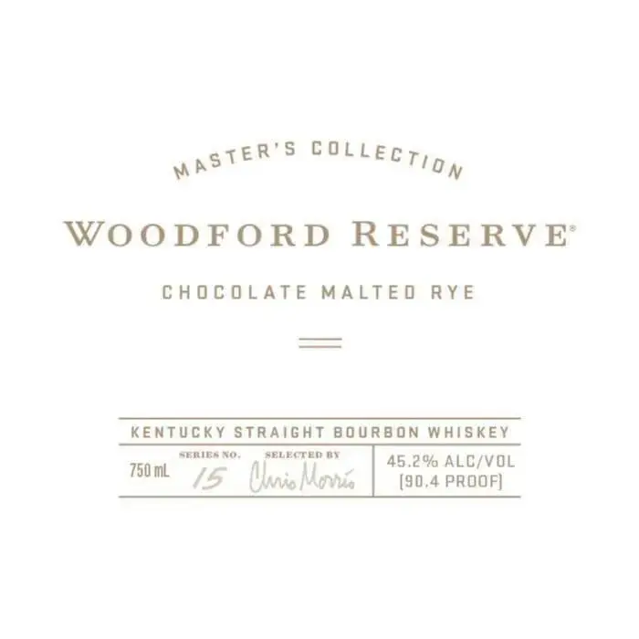 Woodford Reserve Master's Collection Chocolate Malted Rye - Image 2