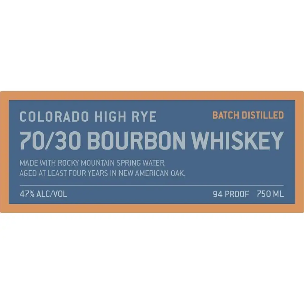 Woody Creek High Rye 70/30 Bourbon By William H. Macy - Image 2